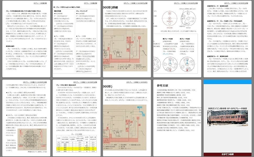 国鉄ガソリン動車用 GP・GPSブレーキ装置: -キハ41000、42000で実用化され筑波鉄道、鹿島鉄道等の車両でも使用された装置の詳細構造解説書!-