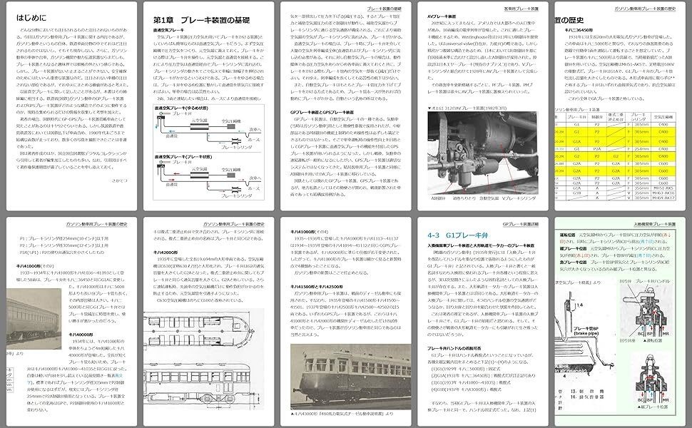 国鉄ガソリン動車用 GP・GPSブレーキ装置: -キハ41000、42000で実用化され筑波鉄道、鹿島鉄道等の車両でも使用された装置の詳細構造解説書!-