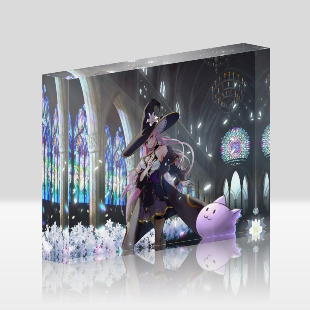 魔宝ルリス アクリルブロック 新EDイラストver.