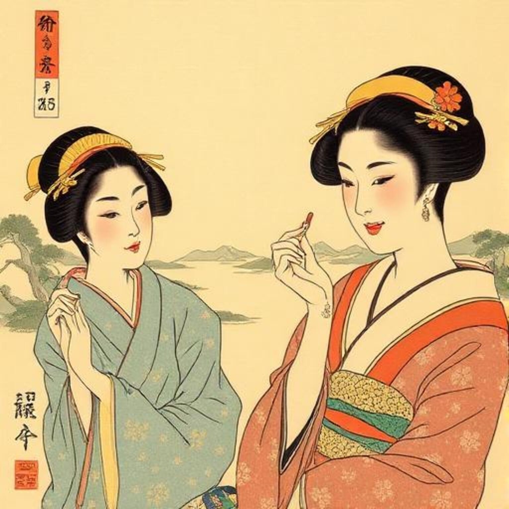花簪のふたり