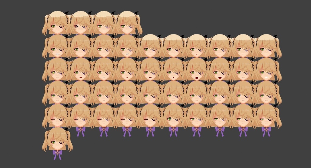 【Lazy Shapekeys】シェイプキーのフォルダ分け・強制転送・個々に別オブジェクト化するアドオン【Blenderアドオン】