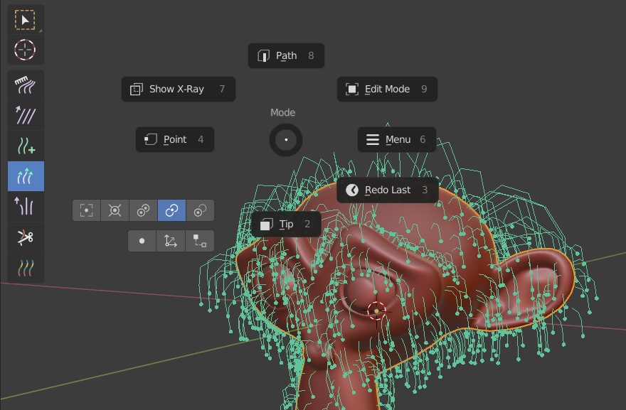 【w_pie】よく使う機能を分類ごとにまとめたパイメニューアドオン【Blenderアドオン】
