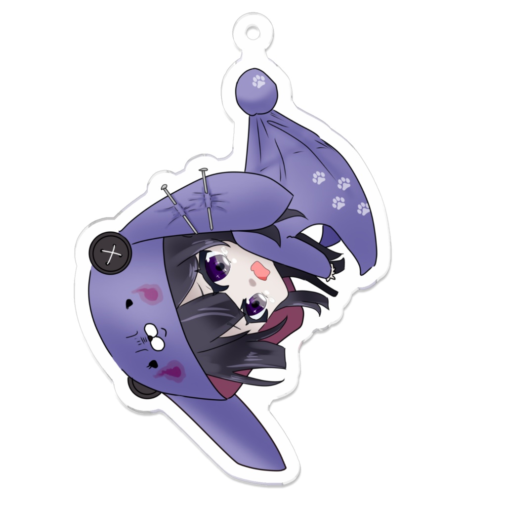 捕まったのろいこアクキー