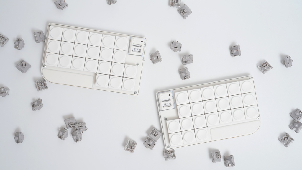 【ケース付き】Nickey 44キー薄型無線分割キーボード