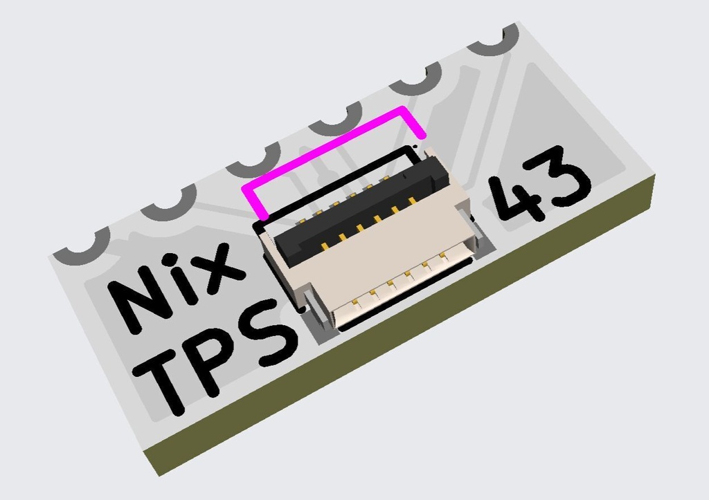 Nickey44A-PAD キット版 薄型無線分割トラックパッドキーボード(単4電池駆動)