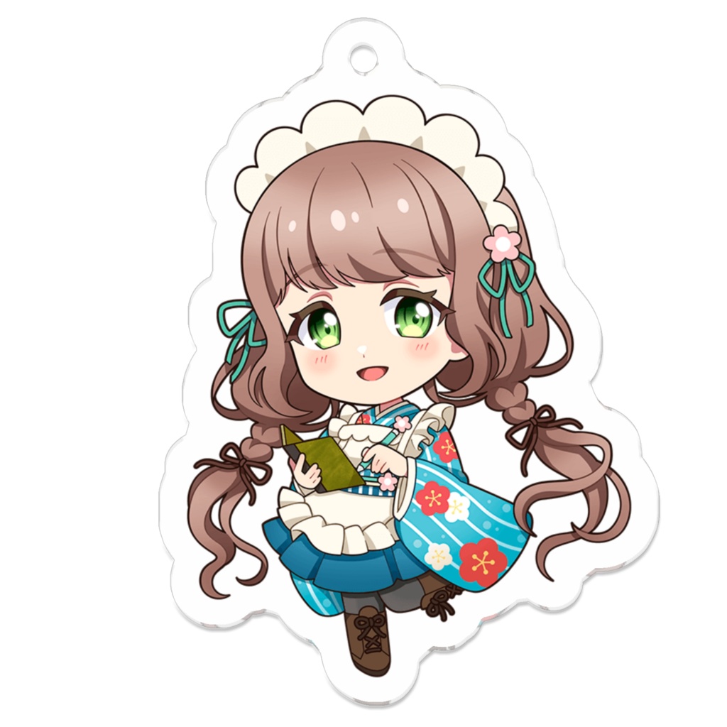 鶯きなこアクリルキーホルダー(注文ver)