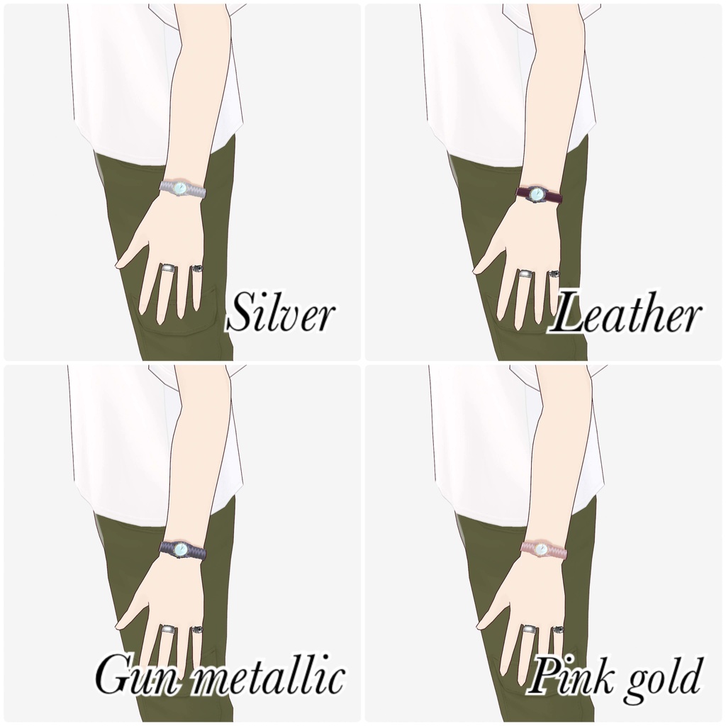 【無料】Voird用おしゃれな腕時計