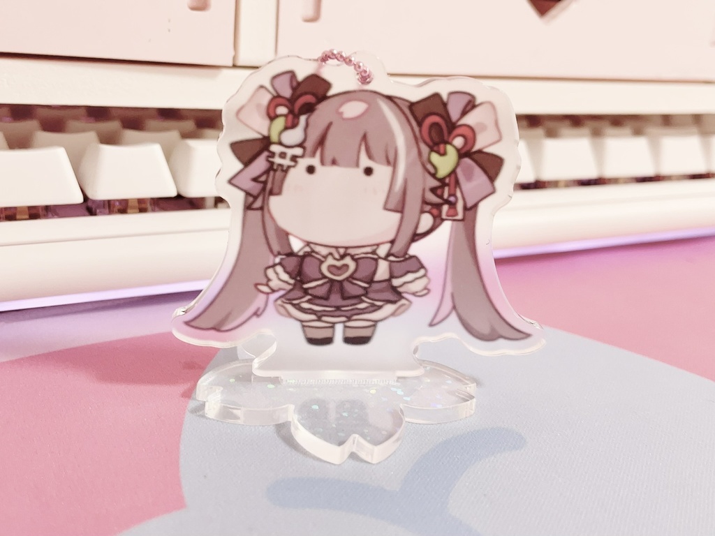  ꒰ 常設 ꒱～ひめといっしょシリーズ～おでかけミニアクリルスタンド　さくら