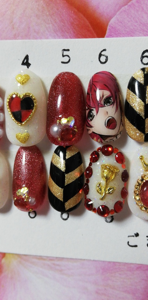 ツイステ痛ネイル