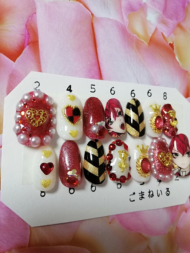 ツイステ痛ネイル