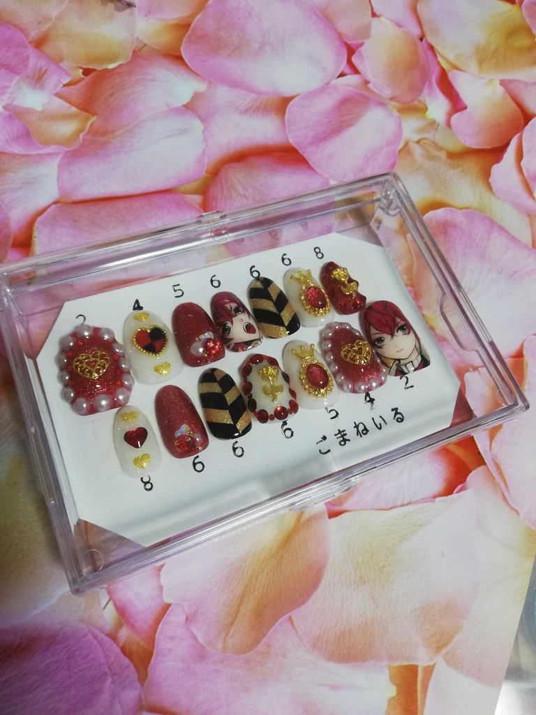 ツイステ痛ネイル