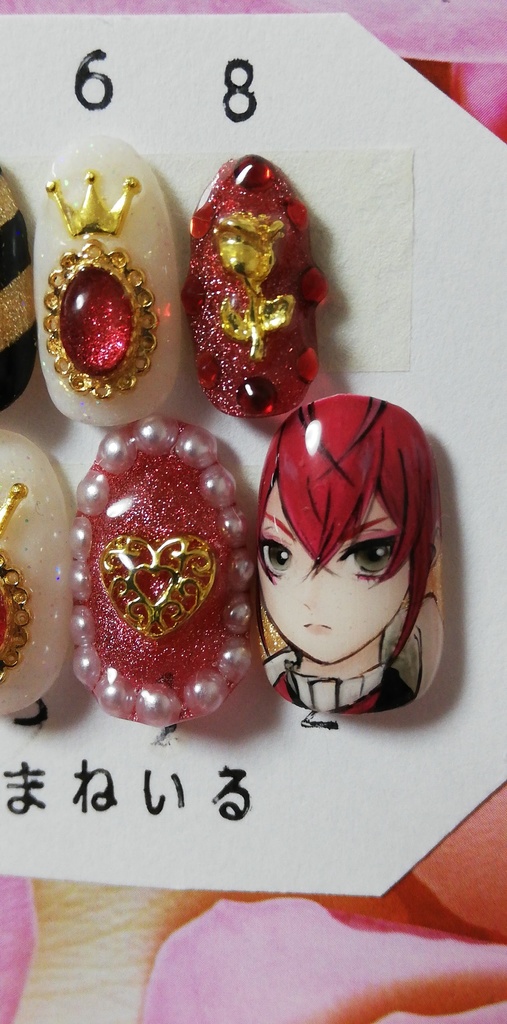 ツイステ痛ネイル