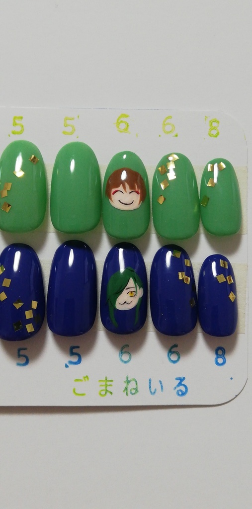 ゆるふわ石かりネイル