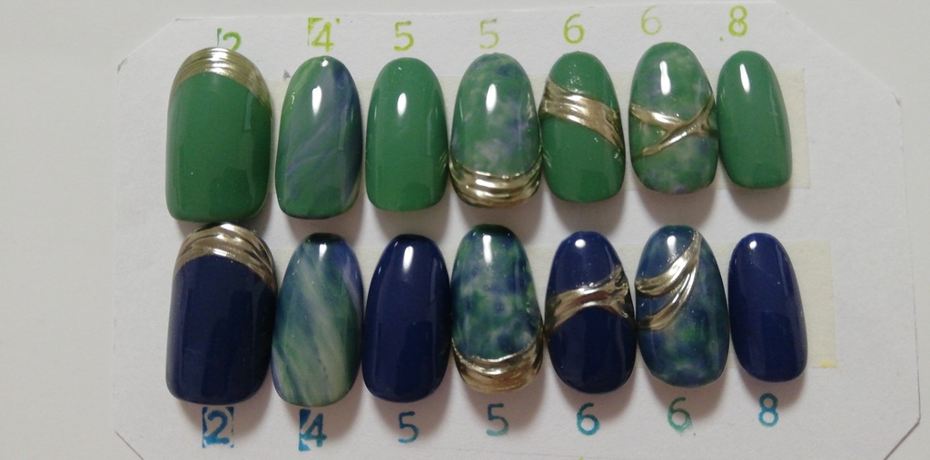 石かりニュアンスネイル