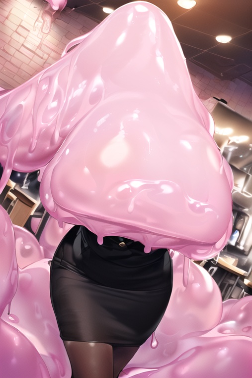 058　美人ウェイトレス吸収（２０枚）