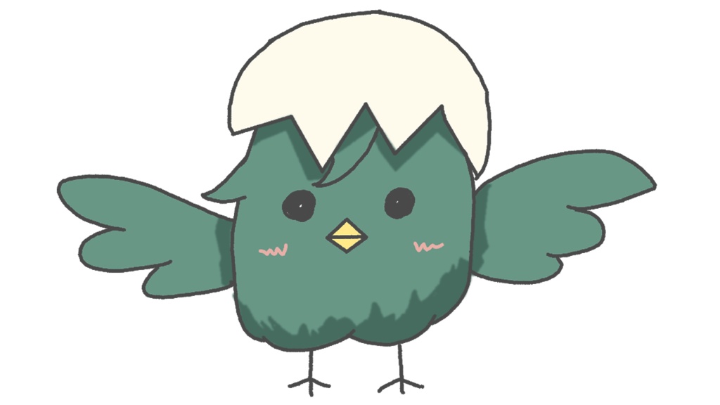 なぐもさくが描いたぴーちゃん
