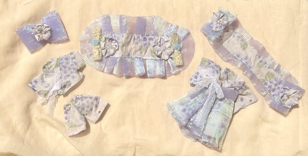 紫陽花の浴衣💜