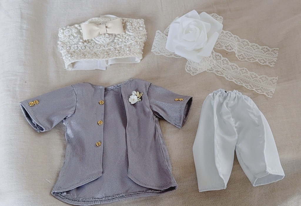 ウエディングスーツ(グレー)