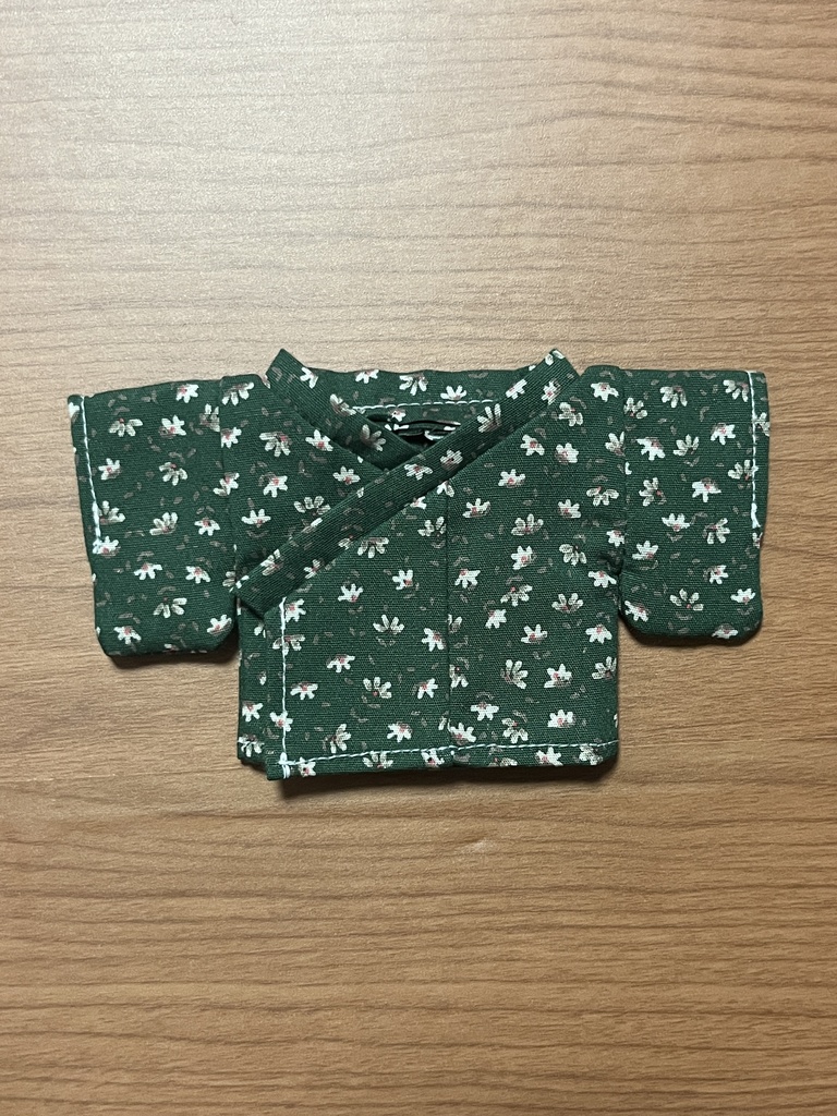 【匿名配送】〈プライズ16cmぬい・無属性10㎝共通〉浴衣・着物 花柄ver.