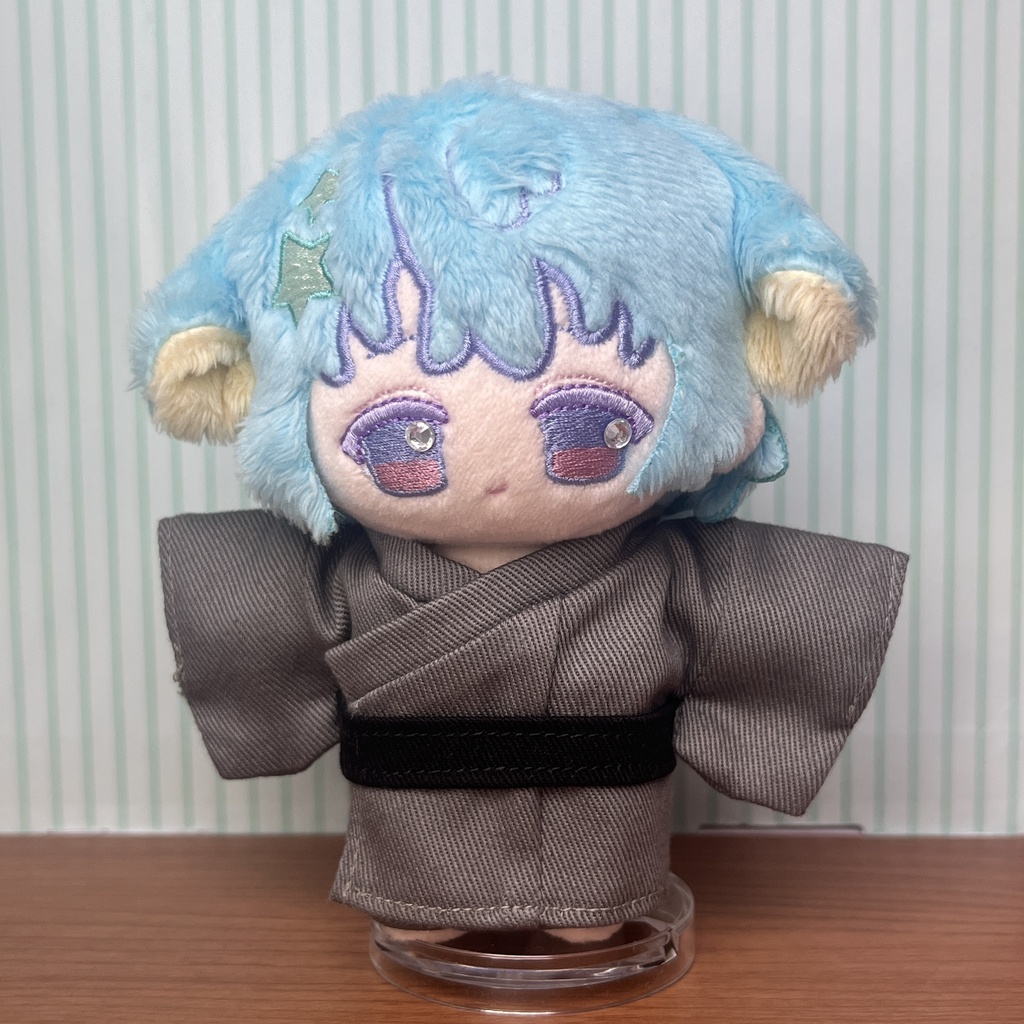 〈プライズ16cmぬい・無属性10㎝共通〉浴衣・着物 花柄ver.