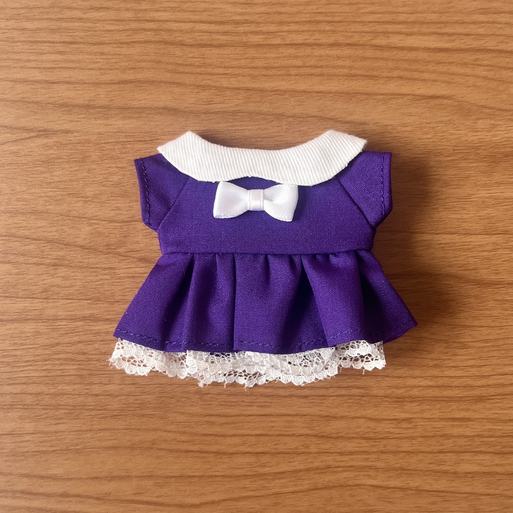 〈12㎝ぬい〉推し色ワンピース①