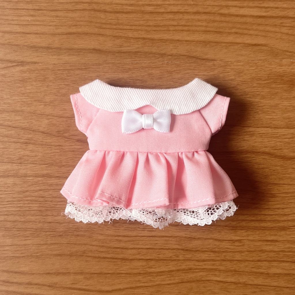 〈12㎝ぬい〉推し色ワンピース①