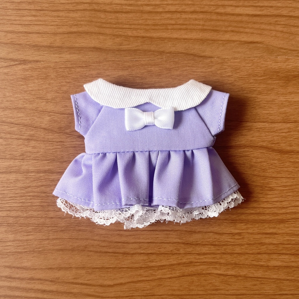 〈12㎝ぬい〉推し色ワンピース①