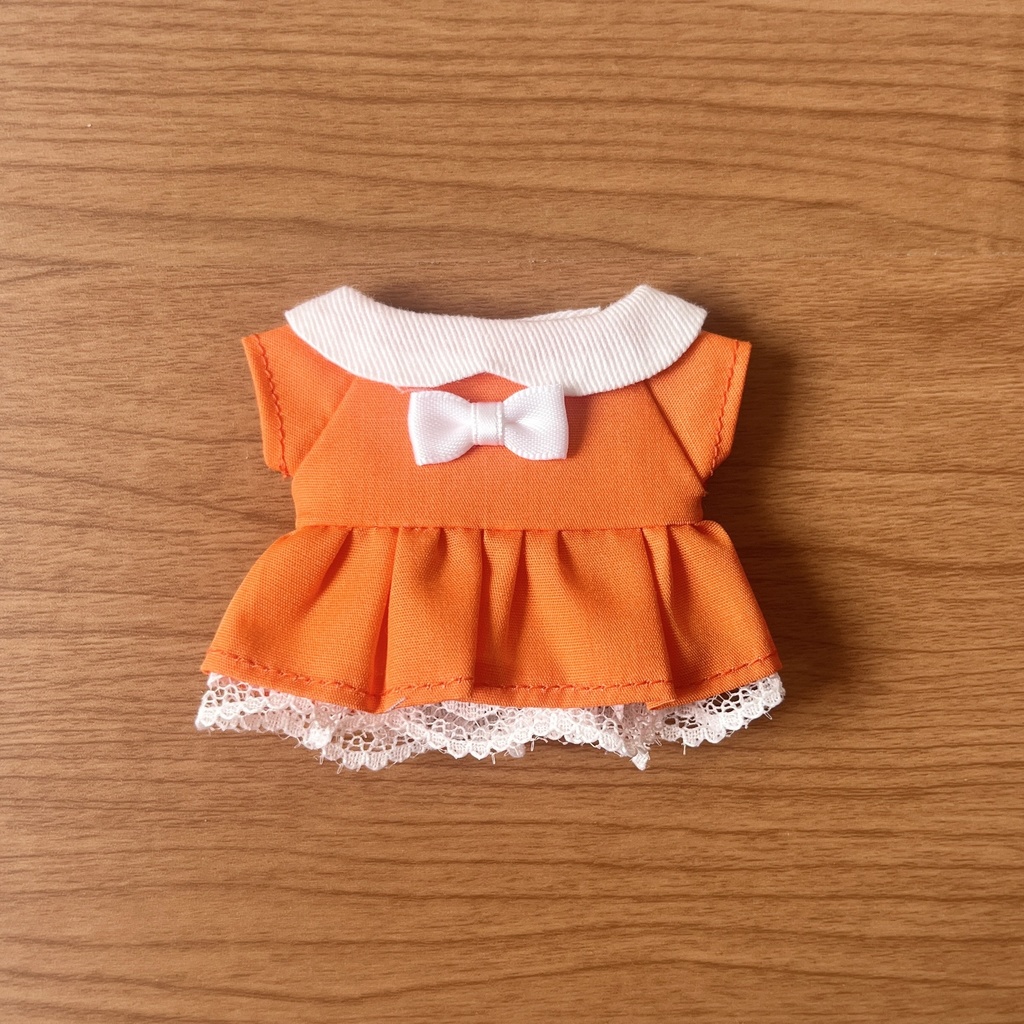 【匿名】〈12㎝ぬい〉推し色ワンピース①