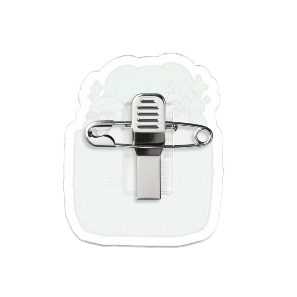 アクリルバッチ「おでかけつれてって!」(あまぢお・しまゑ゛なが・フトマユアザラシ)