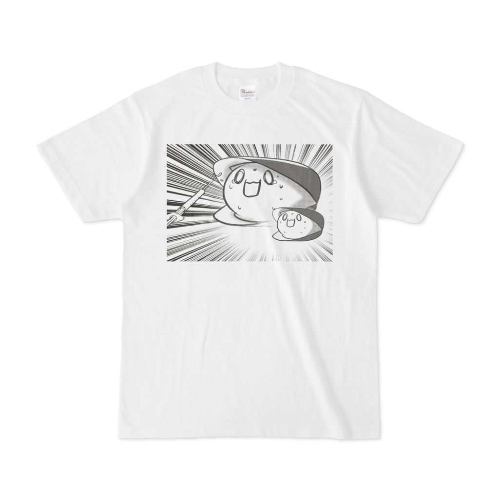 ちうしゃにおびえる貝のTシャツ