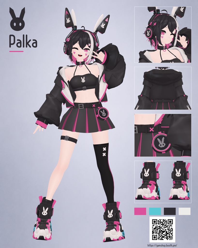 パルカ -Palka- : オリジナル3Dモデル
