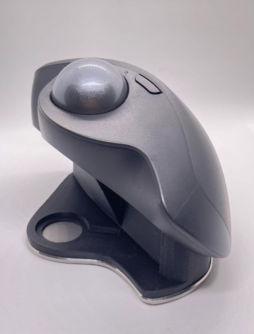 Logicool MX ERGO用 40度 傾斜スタンド 3Dデータ - pproductsss - BOOTH