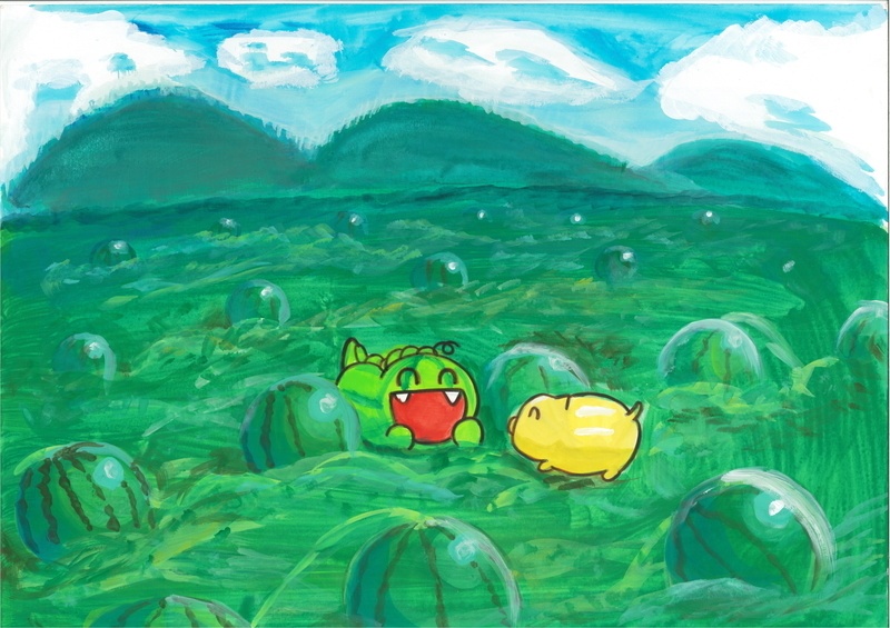 すいかどんケントボード画