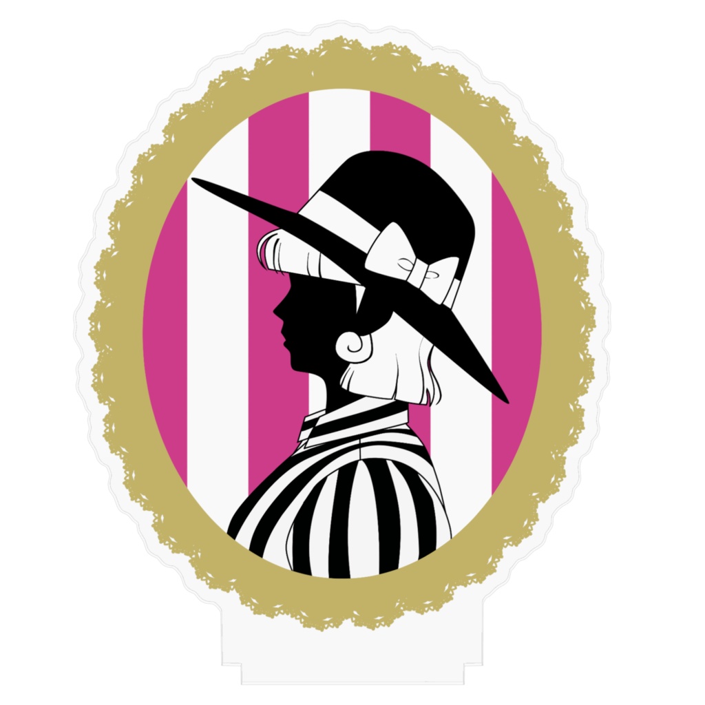 【BOOTH限定】横顔シャーベットちゃんアクリルスタンド