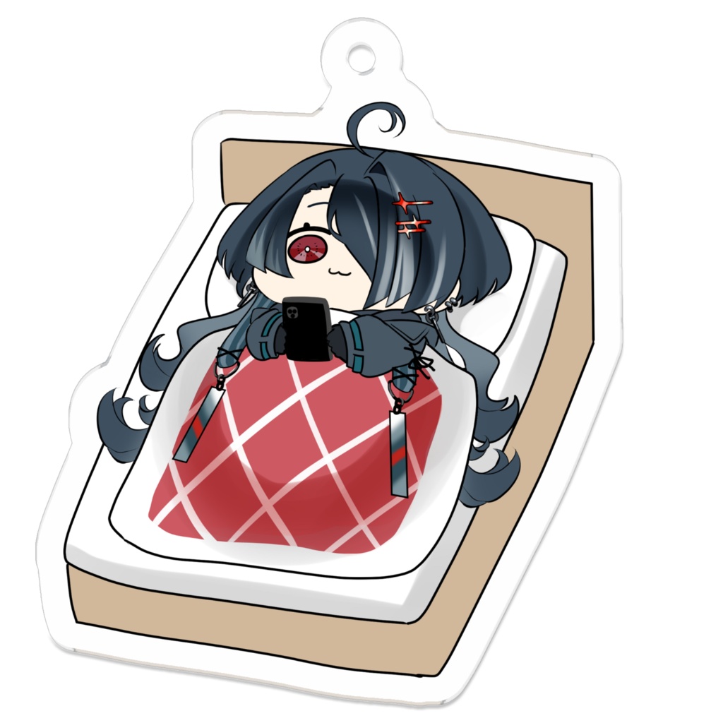 きょうまりおねんねアクリルキーホルダー