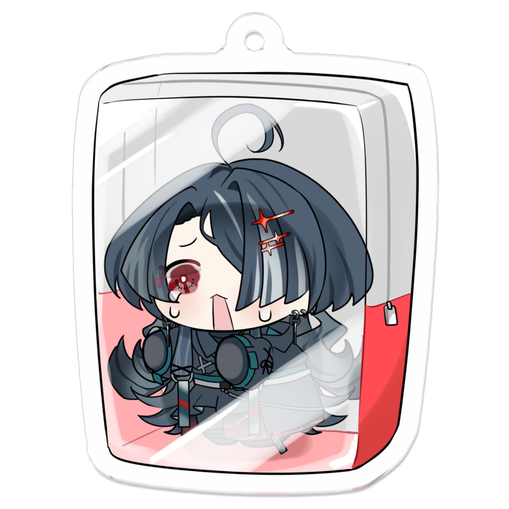 きょうまりとじこめアクリルキーホルダー