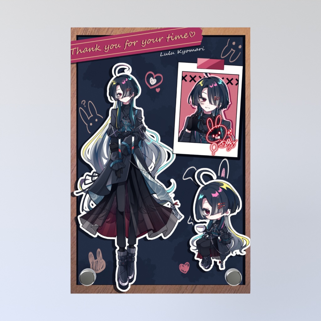 きょうまりアクリルフォトパネル