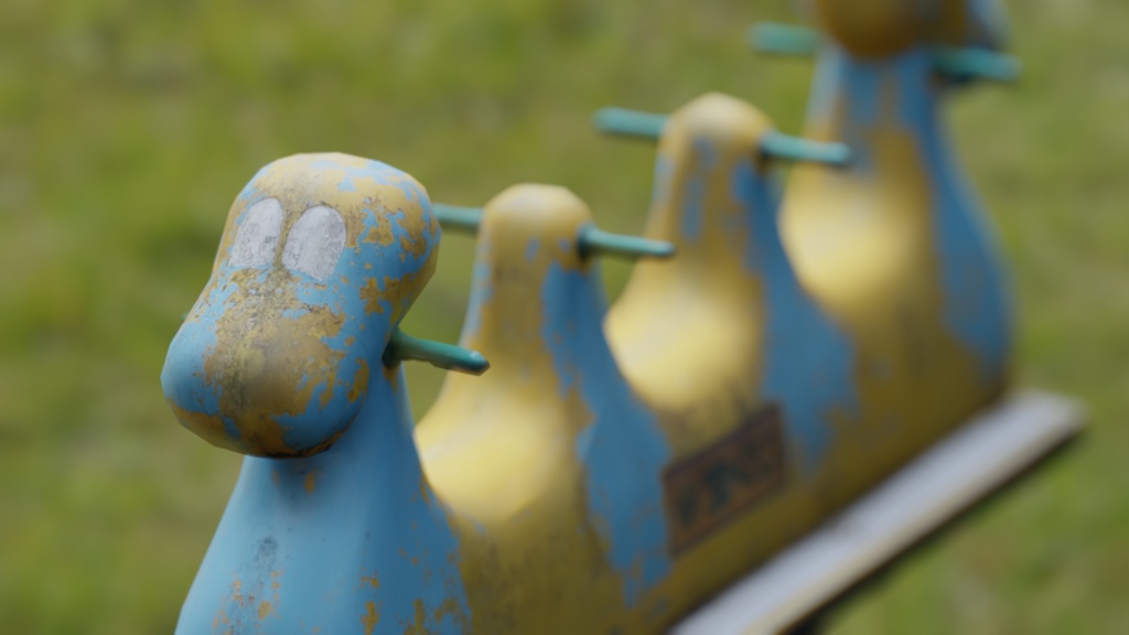 変わった公園遊具 ▲4260【フォトグラメトリ】