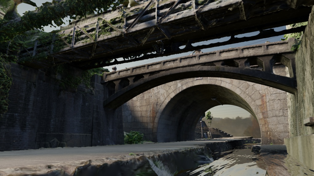 【フォトグラメトリ】堀川第一橋 ▲100K