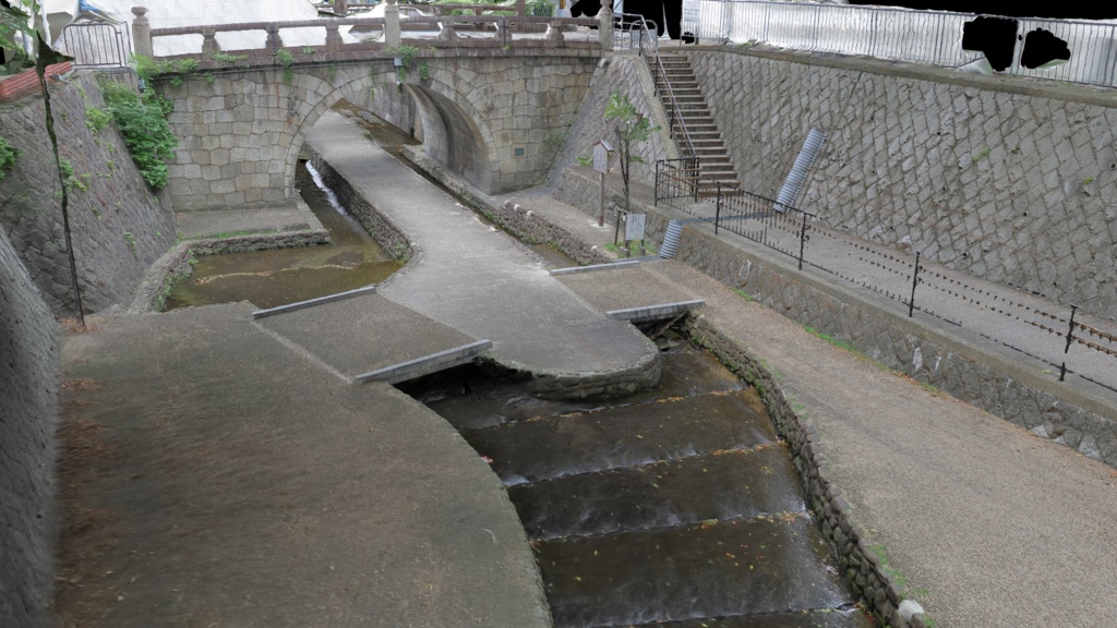 【フォトグラメトリ】堀川第一橋 ▲100K