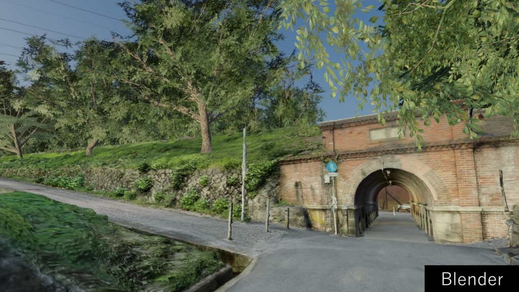 蹴上インクライン ▲943K【フォトグラメトリ】