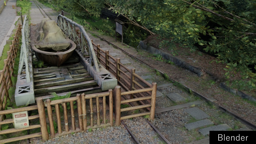 蹴上インクライン ▲943K【フォトグラメトリ】