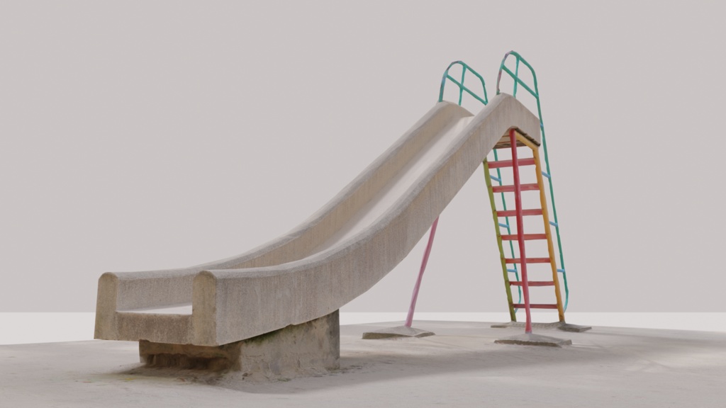 公園すべり台【フォトグラメトリ】