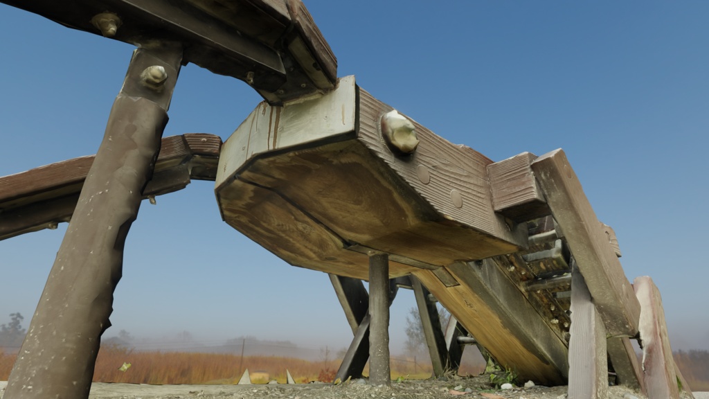 木でできたクワガタ【フォトグラメトリ】