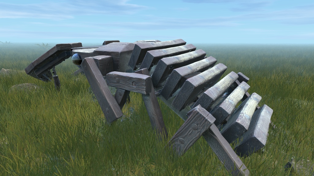 木でできたクワガタ【フォトグラメトリ】