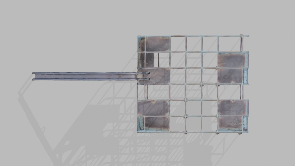 ジャングルジムすべり台【フォトグラメトリ】