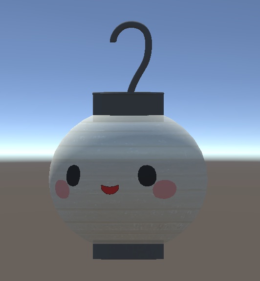 【オリジナル3Dモデル】提灯ちゃん