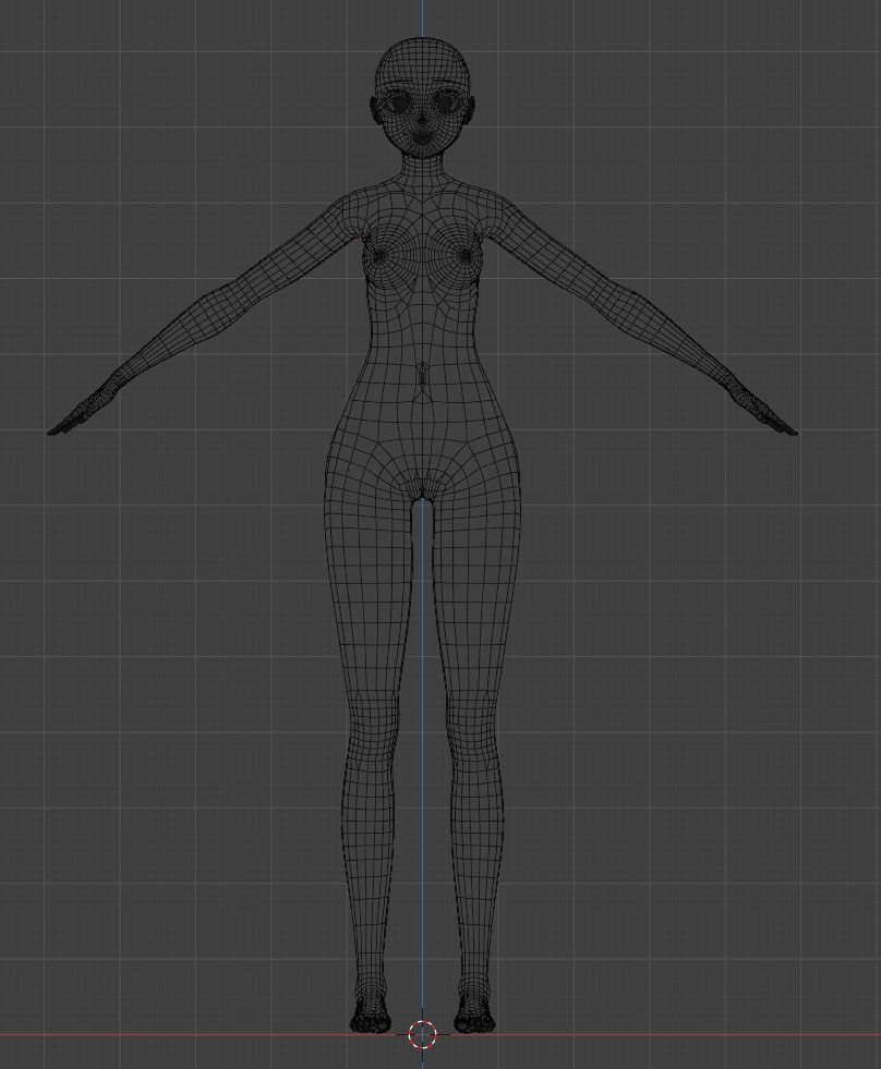 3Dモデル、少女モデル、素体,base model,創作用素体,女性キャラ