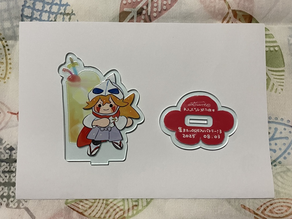 ※非公式アクリルスタンド