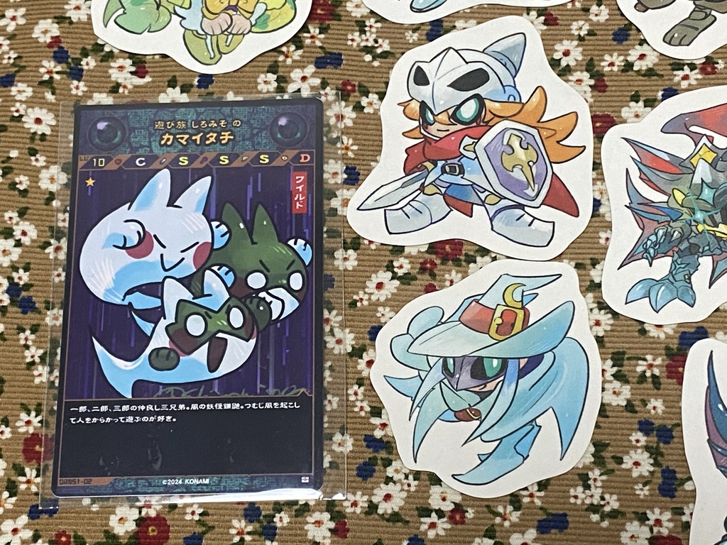 非公式!ミニシール!10体セット!全部で4セットあるよ